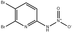 2-Pyridinamine, 5,6-dibromo-N-nitro- Struktur