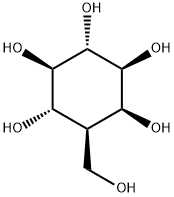 D-myo-Inositol, 3-deoxy-3-(hydroxymethyl)- Struktur