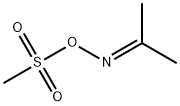 2-Propanone, O-(methylsulfonyl)oxime Struktur