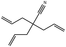 4-Pentenenitrile, 2,2-di-2-propen-1-yl- Struktur