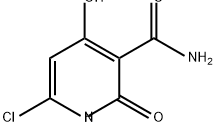 3-Pyridinecarboxamide, 6-chloro-1,2-dihydro-4-hydroxy-2-oxo- Struktur