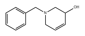 3-Pyridinol, 1,2,3,6-tetrahydro-1-(phenylmethyl)- Struktur