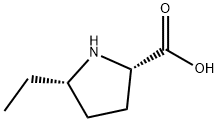 L-Proline, 5-ethyl-, (5S)- Struktur