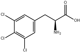 L-Phenylalanine, 3,4,5-trichloro- Struktur