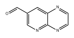 Pyrido[2,3-b]pyrazine-7-carboxaldehyde Struktur