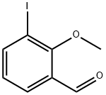 3-Iodo-2-methoxybenzaldehyde Struktur