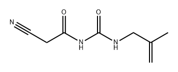 Acetamide, 2-cyano-N-[[(2-methyl-2-propen-1-yl)amino]carbonyl]-