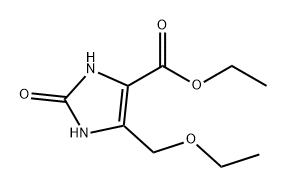 1H-Imidazole-4-carboxylic acid, 5-(ethoxymethyl)-2,3-dihydro-2-oxo-, ethyl ester