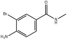 Benzamide, 4-amino-3-bromo-N-methyl- Struktur