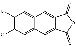 Naphtho[2,3-c]furan-1,3-dione, 6,7-dichloro- Struktur