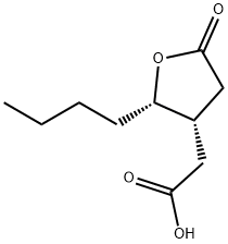 3-Furanacetic acid, 2-butyltetrahydro-5-oxo-, (2S,3S)-