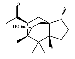 Ethanone, 1-[(3R,3aS,5S,6S,7aS,8R)-octahydro-8-hydroxy-3,6,7,7-tetramethyl-3a,6-ethano-3aH-inden-5-yl]- (9CI)