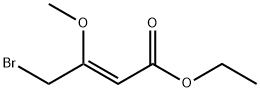 2-Butenoic acid, 4-bromo-3-methoxy-, ethyl ester, (2Z)-