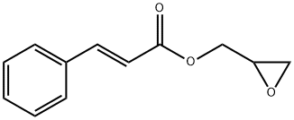 2-Propenoic acid, 3-phenyl-, 2-oxiranylmethyl ester, (2E)- Struktur