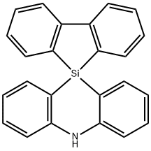 Spiro[phenazasiline-10(5H),9'-[9H-9]silafluorene] Struktur