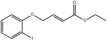 2-Butenoic acid, 4-(2-iodophenoxy)-, ethyl ester, (2E)-