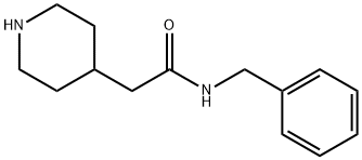 N-BENZYL-2-(PIPERIDIN-4-YL)ACETAMIDE Struktur