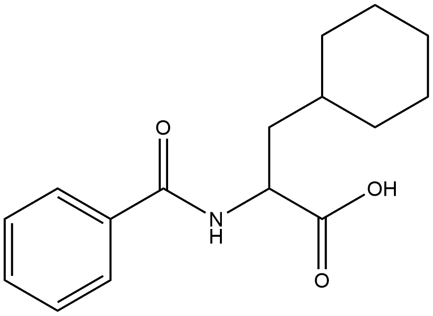 N-Bz-RS-Cyclohexylalanine Struktur