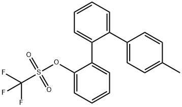 Methanesulfonic acid, trifluoro-, 4''-methyl[1,1':2',1''-terphenyl]-2-yl ester (9CI)