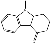 4H-Carbazol-4-one, 1,2,3,4a,9,9a-hexahydro-9-methyl- Struktur