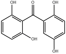 Methanone, (2,5-dihydroxyphenyl)(2,6-dihydroxyphenyl)- Struktur