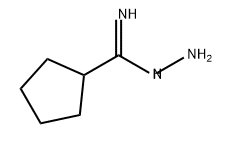 CYCLOPENTANECARBOXIMIDIC ACID, HYDRAZIDE Struktur