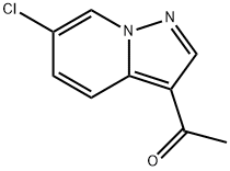 Ethanone, 1-(6-chloropyrazolo[1,5-a]pyridin-3-yl)- Struktur