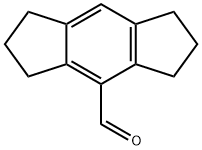 s-Indacene-4-carboxaldehyde, 1,2,3,5,6,7-hexahydro- Struktur