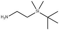 Ethanamine, 2-[(1,1-dimethylethyl)dimethylsilyl]- Struktur