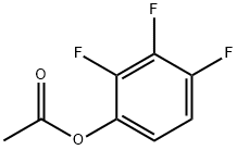 2,3,4-Trifluorophenyl acetate Struktur