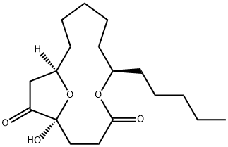 (-)-Gloeosporone Struktur