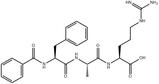 L-Arginine, N2-[N-(N-benzoyl-L-phenylalanyl)-L-alanyl]- (9CI) Struktur