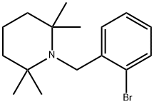 Piperidine, 1-[(2-bromophenyl)methyl]-2,2,6,6-tetramethyl-|1-[(2-溴苯基)甲基]-2,2,6,6-四甲基哌啶