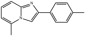 Imidazo[1,2-a]pyridine, 5-methyl-2-(4-methylphenyl)- Struktur