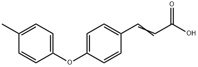 JR-8529, (E)-3-(4-(p-Tolyloxy)phenyl)acrylic acid, 97% Struktur