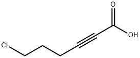 2-Hexynoic acid, 6-chloro- Struktur