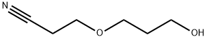 Propanenitrile, 3-(3-hydroxypropoxy)- Struktur