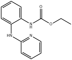 Carbamic acid, [2-(2-pyridinylamino)phenyl]-, ethyl ester (9CI) Struktur