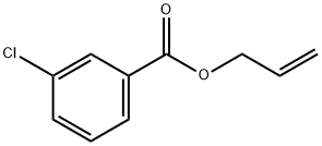 Benzoic acid, 3-chloro-, 2-propen-1-yl ester Struktur