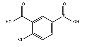 Benzoic acid, 2-chloro-5-sulfino-