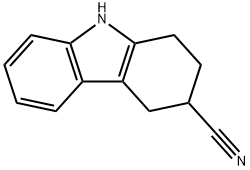 1H-Carbazole-3-carbonitrile, 2,3,4,9-tetrahydro- Struktur