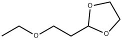 1,3-Dioxolane, 2-(2-ethoxyethyl)- Struktur