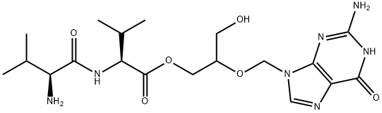 Valganciclovir N-Valyl Impurity Struktur