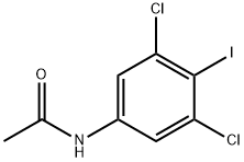 Acetamide, N-(3,5-dichloro-4-iodophenyl)- Struktur