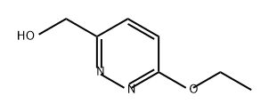 3-Pyridazinemethanol, 6-ethoxy- Struktur