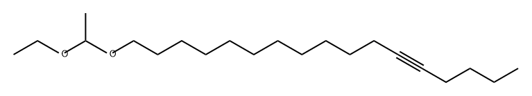 5-Heptadecyne, 17-(1-ethoxyethoxy)- Struktur