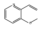 Pyridine, 2-ethenyl-3-methoxy- Struktur