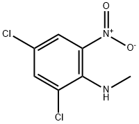 2,4-Dichloro-N-methyl-6-nitrobenzenamine Struktur