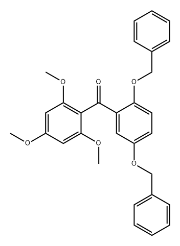 Methanone, [2,5-bis(phenylmethoxy)phenyl](2,4,6-trimethoxyphenyl)-