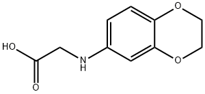 Glycine, N-?(2,?3-?dihydro-?1,?4-?benzodioxin-?6-?yl)?- Struktur